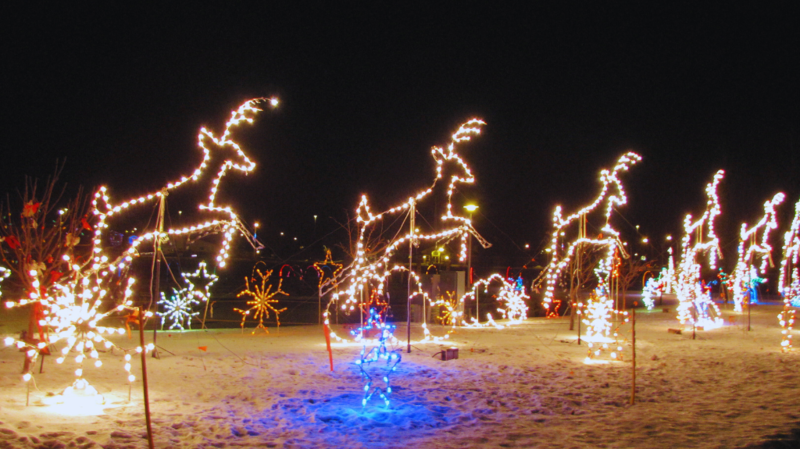 holiday light displays